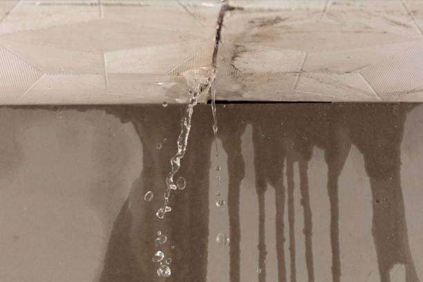 Professional Flood Damage Cleanup technician working in Montpelier Station, VA